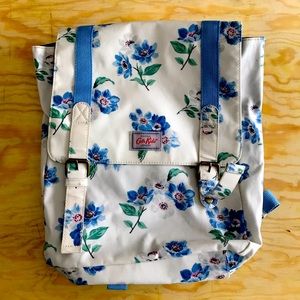 Cath kids London canvas floral backpack